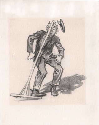 Никольский Георгий Евлампиевич, Архангельская Ираида Константиновна, Абрамова Анна Соломоновна. Лот из шести иллюстраций к произведениям Л. Н. Толстого для издательства "Детгиз":